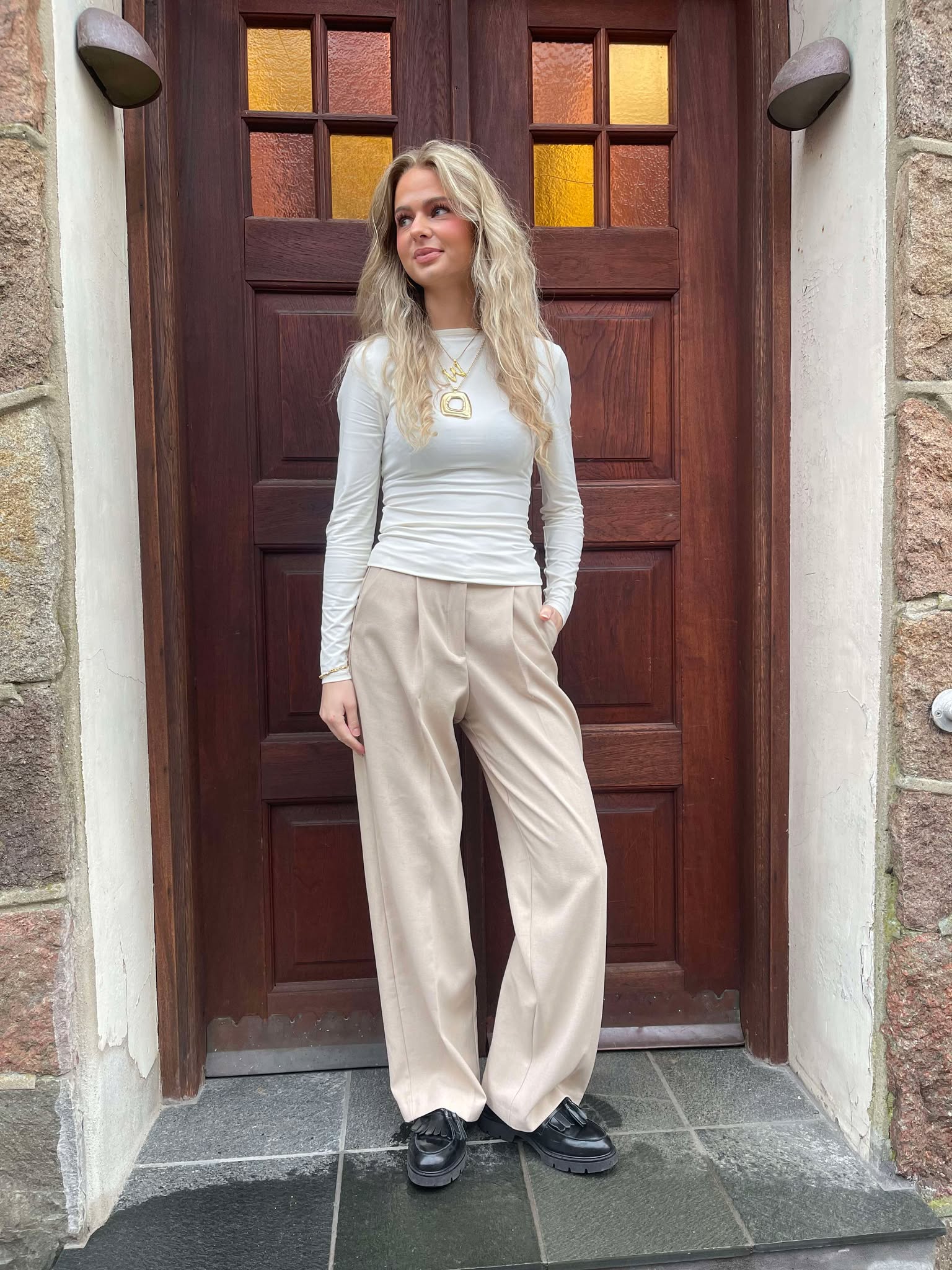 JXELLIS Trousers - Feather Gray